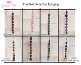 Gemstone Tumbled Stones Hanging Ornaments