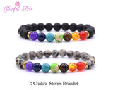 Seven Chakra Beads Gemstone Bracelet