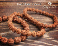 Rudraksha Beaded Bracelet.