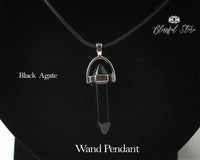 Gemstone Point Pendant - www.blissfulagate.com