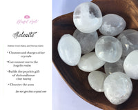 Selenite Tumble Stone