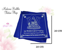 Medicine Buddha Tibetan Flags