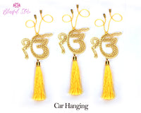 Ek Onkar Car Ornament Car Hanging Accessories - www.blissfulagate.com