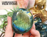 Labradorite Palm Stone