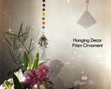 Rainbow Beads Crystal Sun Catcher Diamond Ornament - www.blissfulagate.com