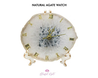 Agate Clock - www.blissfulagate.com