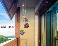 Mandala Wind Chimes - www.blissfulagate.com