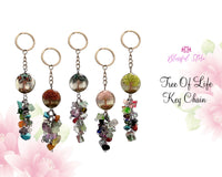 Tree Of Life Orgonite Key Chains