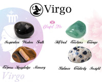 Zodiac Signs Tumble Stone Sets ( Virgo )