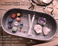 Seven Chakra Stones Set. - www.blissfulagate.com