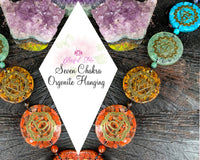 Seven Chakra Orgonite Hanging