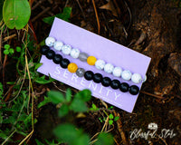 Couple Gemstone Bracelet - www.blissfulagate.com