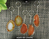 Agate Key Chains - www.blissfulagate.com