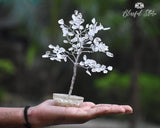 Clear Quartz Gemstone Bonsai Tree - www.blissfulagate.com