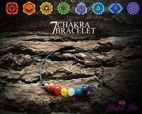 Seven Chakra Beads String Braclelet