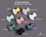 Gemstone Mushroom Gua Sha - www.blissfulagate.com