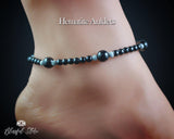 Hematite Anklets - www.blissfulagate.com