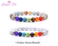 Seven Chakra Beads Gemstone Bracelet