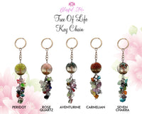 Tree Of Life Orgonite Key Chains