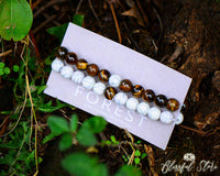 Couple Gemstone Bracelet - www.blissfulagate.com