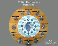 Celtic Harmonies Pendant. - www.blissfulagate.com