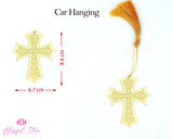 Jesus Cross Car Ornament Car Hanging Accessories