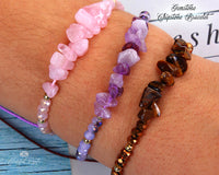 Gemstone Chips Bracelets / Anklets