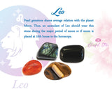 Zodiac Signs Tumble Stone Sets ( Leo )