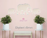 Elephant Wall Mirrors - www.blissfulagate.com