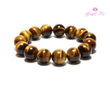 Genuine Tiger Eye 8mm Beads Bracelet