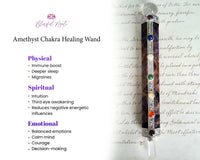 Amethyst Chakra Wand - www.blissfulagate.com