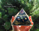 Orgonite Reiki Symbol Pyramid.