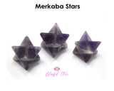 Red Jasper Merkaba Star Reiki Stones