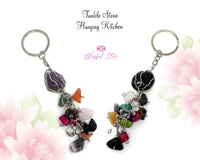 Tumbled Stone Key Chains