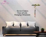 Seven Chakra Tree of Life Hanging Ornament