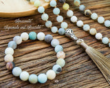 Amazonite Beads Japa Mala & Bracelet