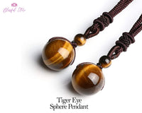 Gemstone Sphere Pendant. - www.blissfulagate.com