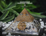 Moonstone Chakra EMF Pyramids.