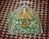 Aventurine Orgonite EMF Pyramid.