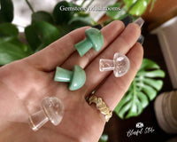 Gemstone Mini Mushrooms - www.blissfulagate.com