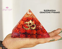 Om Rudraksha EMF Pyramids.