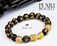 Genuine Black Obsidian Pi Xiu Grade AAA Bracelet