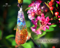 Seven Chakra Pendant ( Tear Drop )