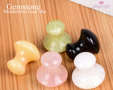 Gemstone Mushroom Gua Sha - www.blissfulagate.com