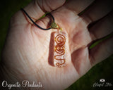 Tourmaline Healing Chakra Orgonite Pendant