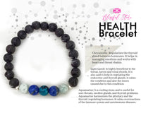 Lave Stones Health Bracelet.