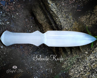 Selenite Knife ( Dagger )