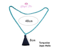 Turquoise 108 Beads Japa Mala