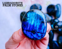 Labradorite Palm Stone