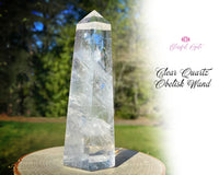 Clear Quartz Obelisk Wand Pointed